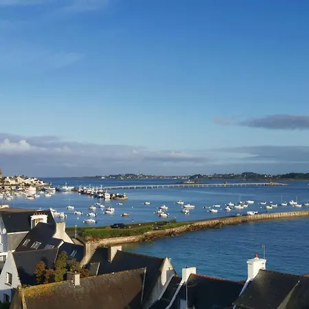 T2, Vue Mer Panoramique, 2 Min A Pied De La Plage Roscoff Exterior photo