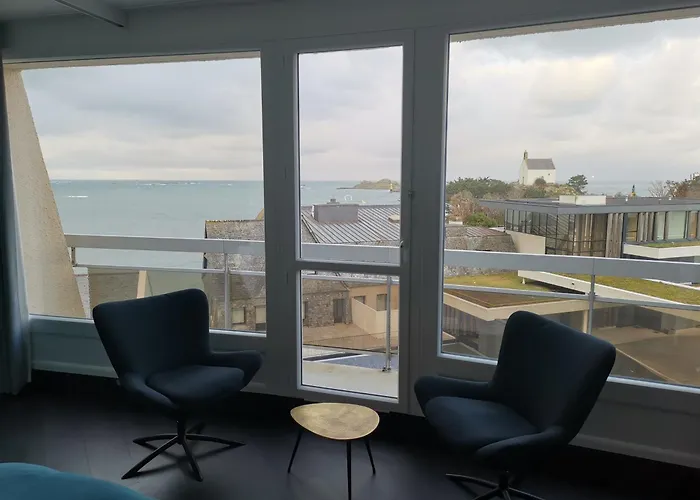 T2, Vue Mer Panoramique, 2 Min A Pied De La Plage